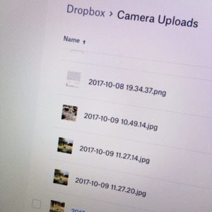 Let Dropbox rename your photos