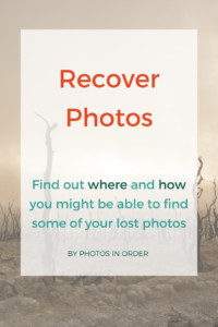 Recover Photos