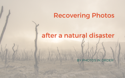 Recover photos after a bush fire or another natural disaster