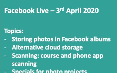 Your Photo Management Questions Answered – Facebook Live 003