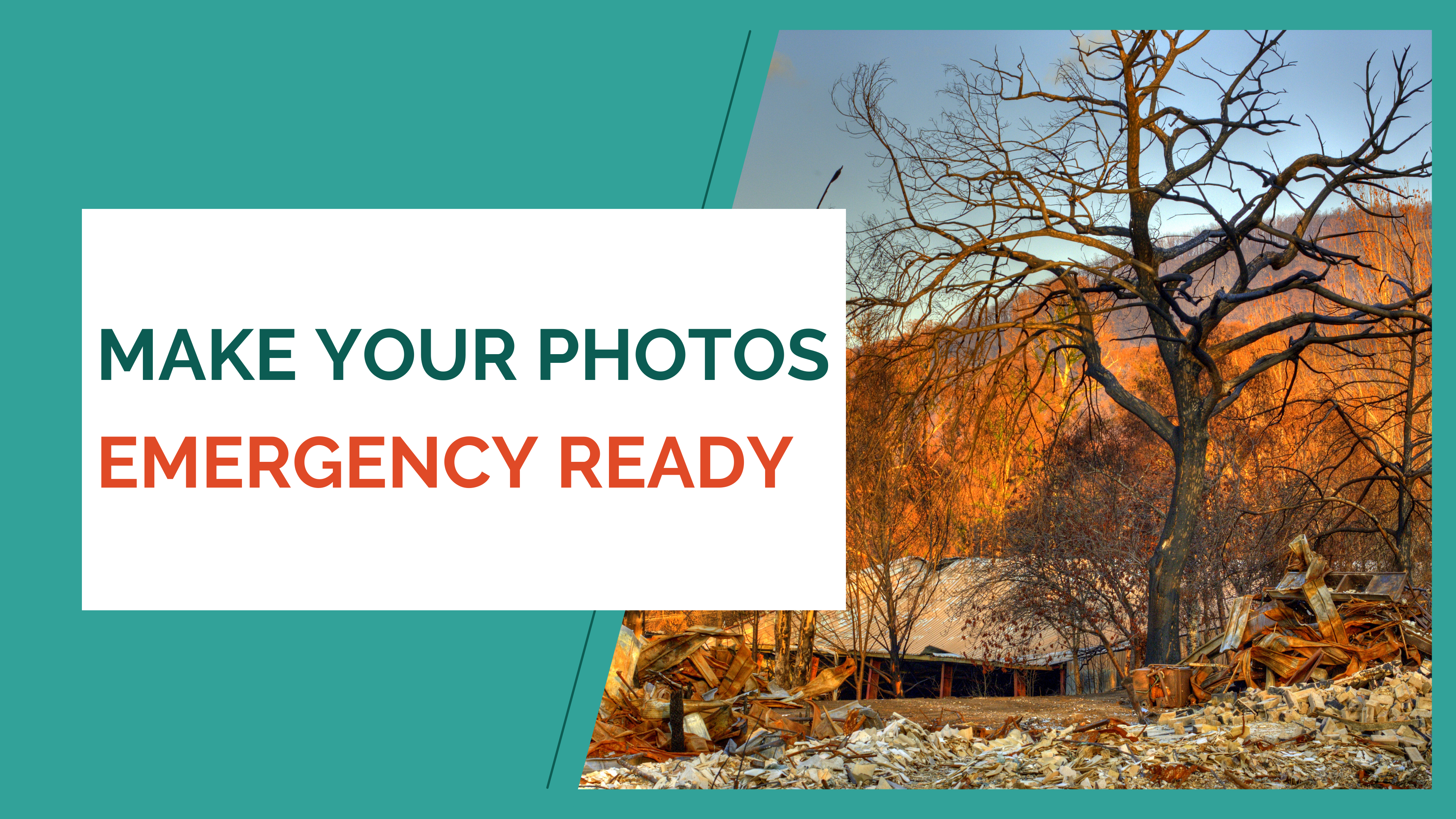 Make your photos emergency ready